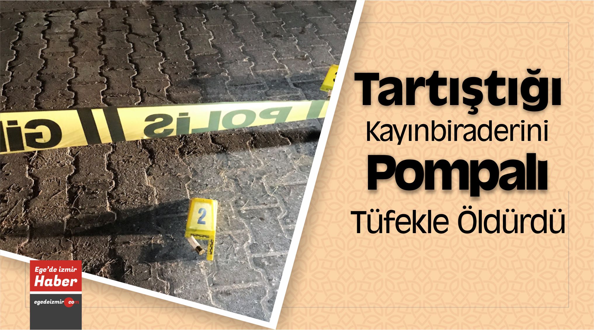 Tüfekle Öldürdü