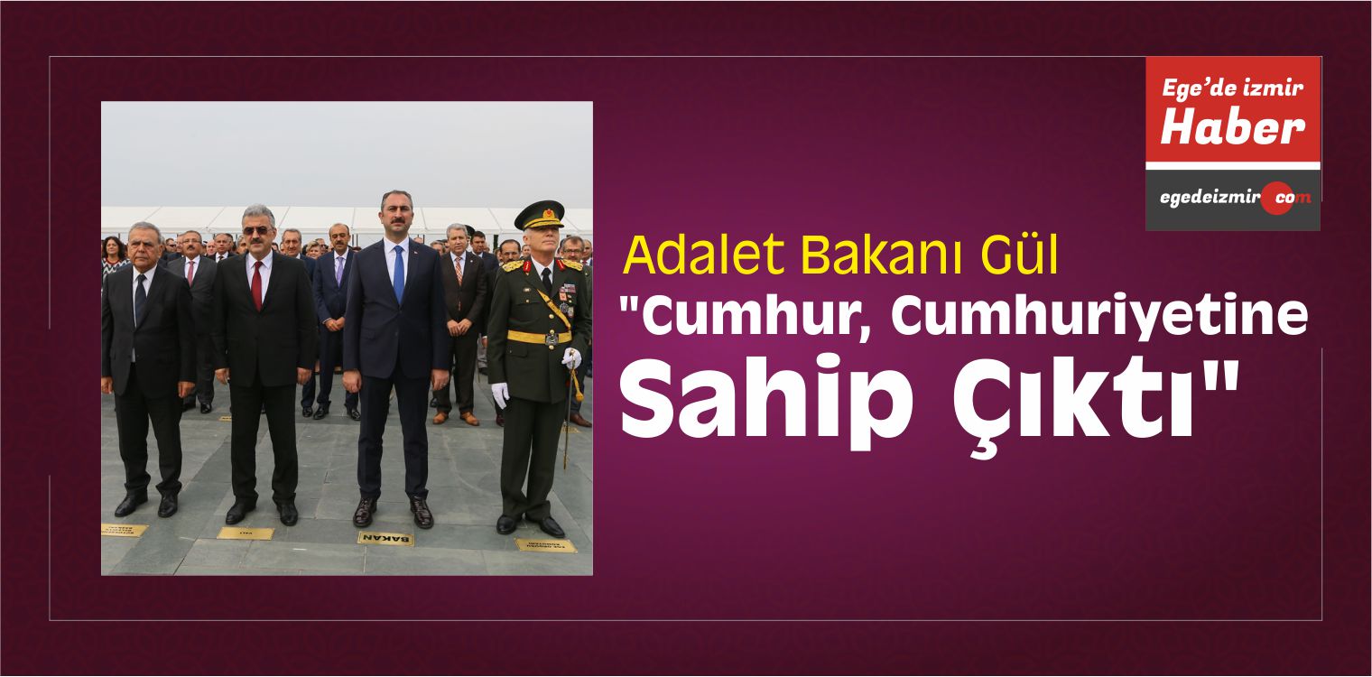 adalet bakanı izmir