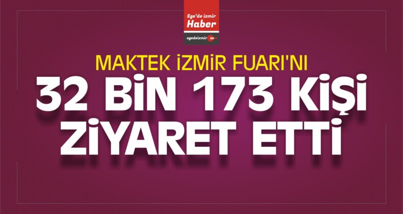 İzmir Fuarı’nı 32 Bin 173 Kişi Ziyaret Etti