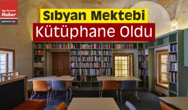 Sıbyan Mektebi Kütüphane Oldu