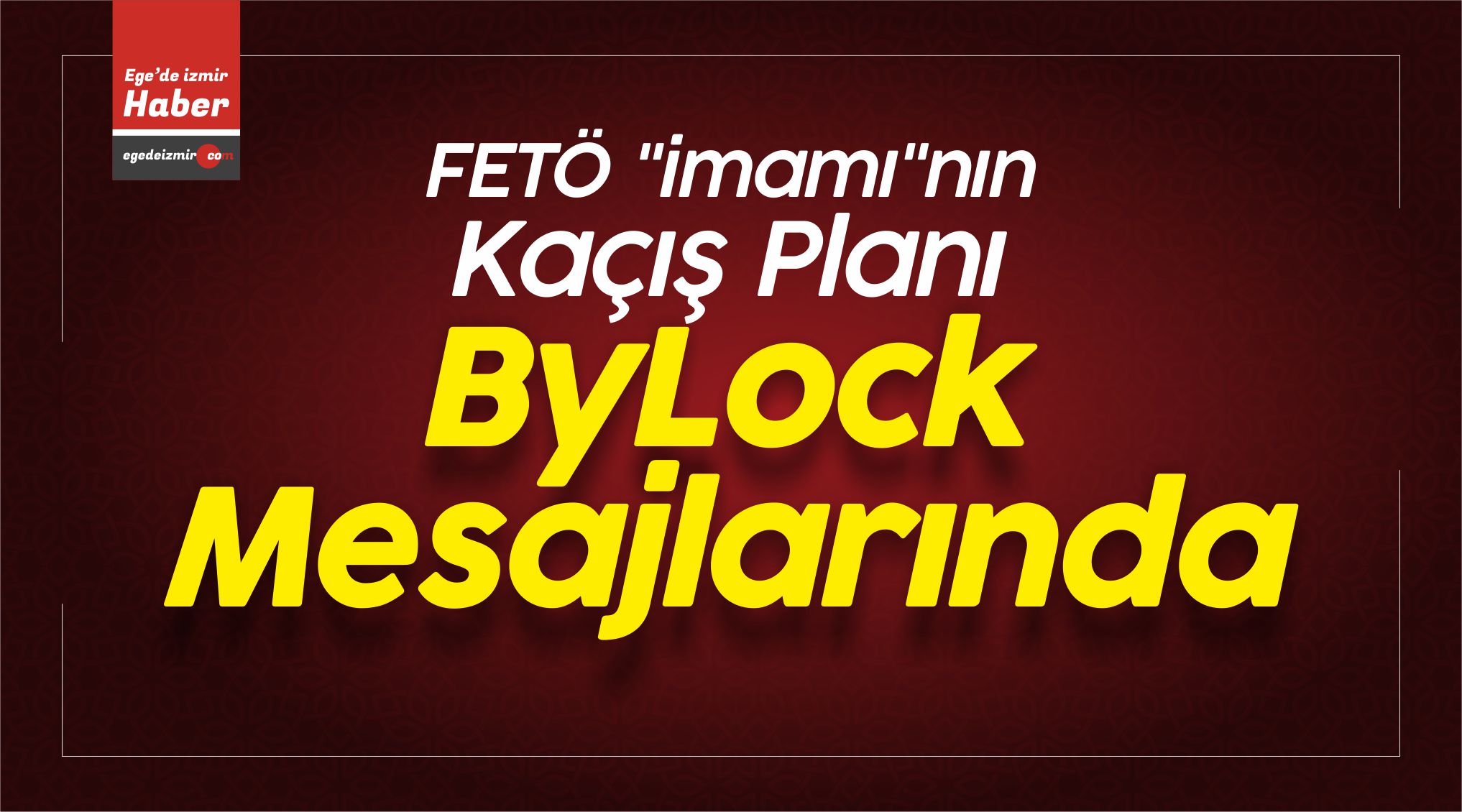 kaçış planı