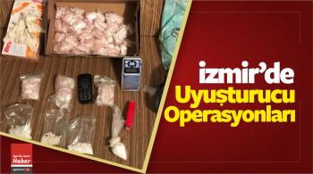 İzmir’de Uyuşturucu Operasyonları