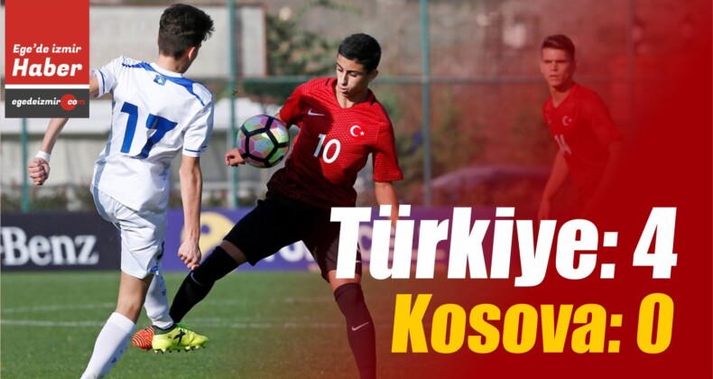 19. Mercedes-Benz Ege Kupası: Türkiye: 4 – Kosova: 0