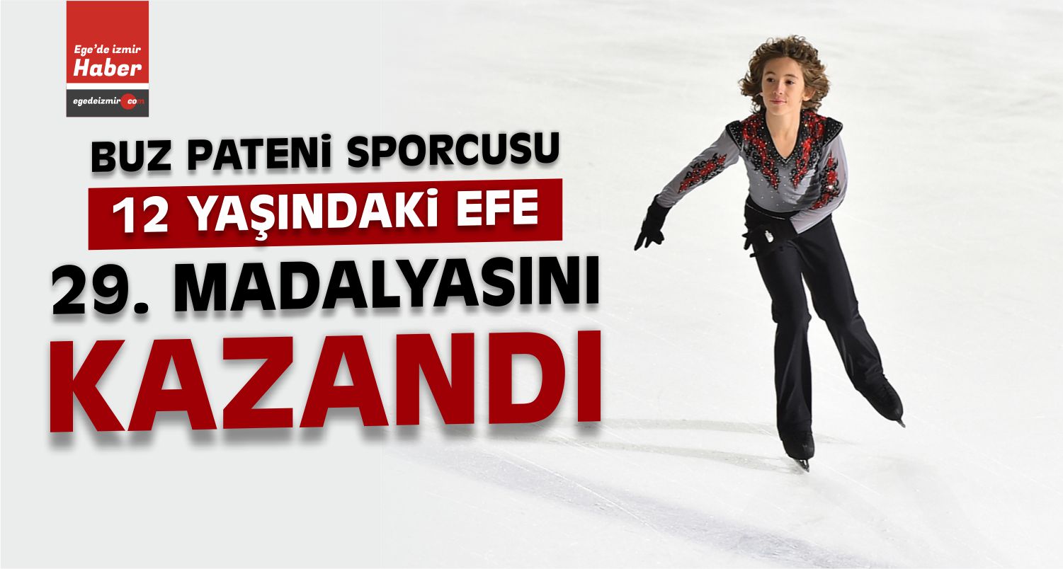 Buz Pateni Madalyasını Kazandı