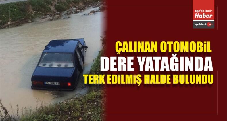 İzmir’de Otomobil Hırsızlığı