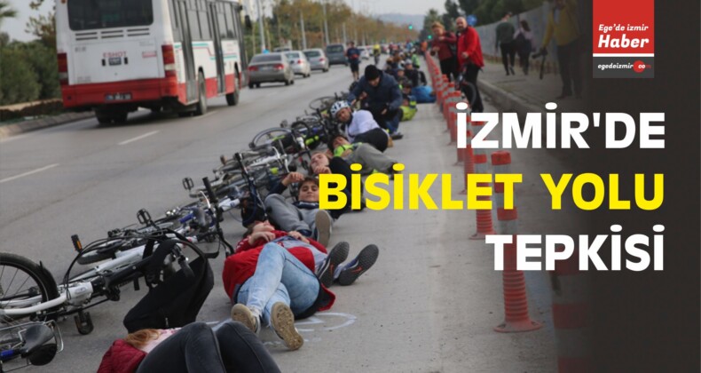 İzmir Bisiklet Birliği’nden Bisiklet Yolu Tepkisi