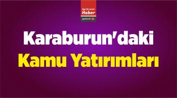 Karaburun’daki Kamu Yatırımları