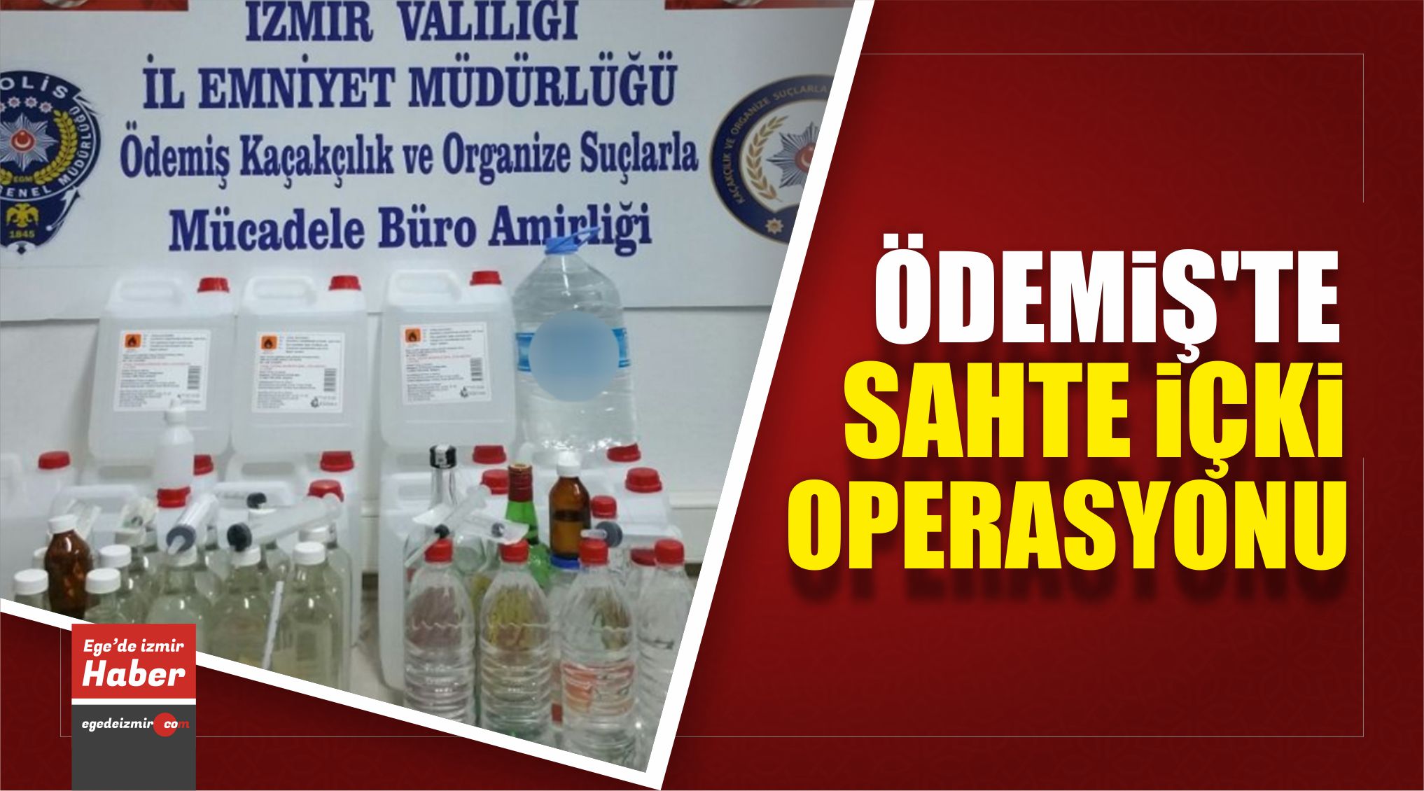 Ödemiş Sahte İçki