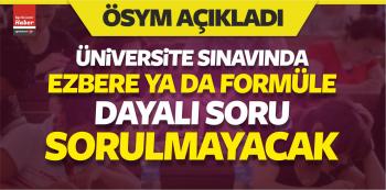 Üniversite Sınavında Artık O Sorular Sorulmayacak