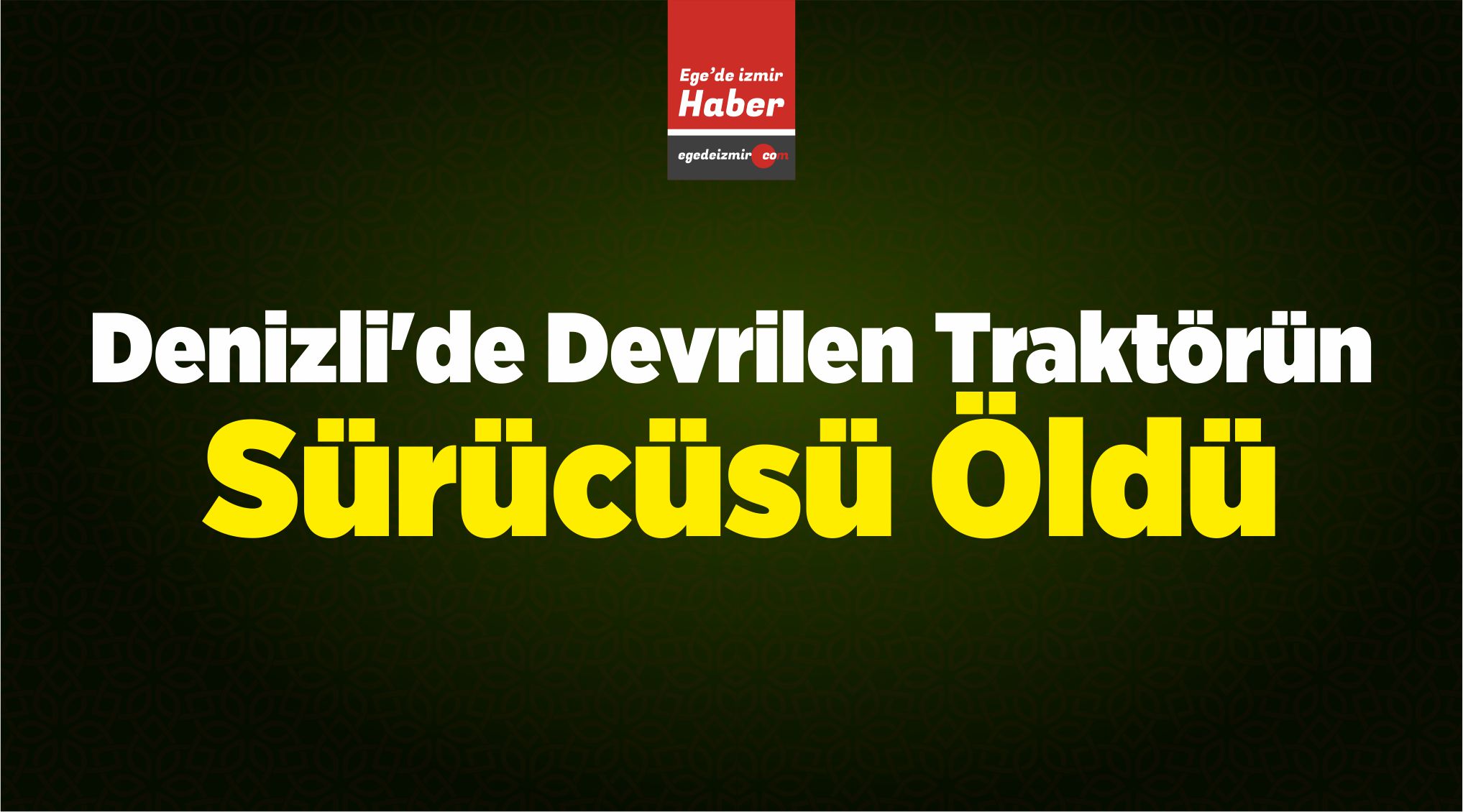 Devrilen Traktörün
