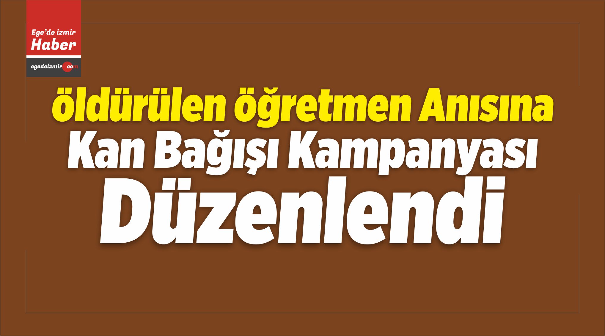 Kan Bağışı Kampanyası