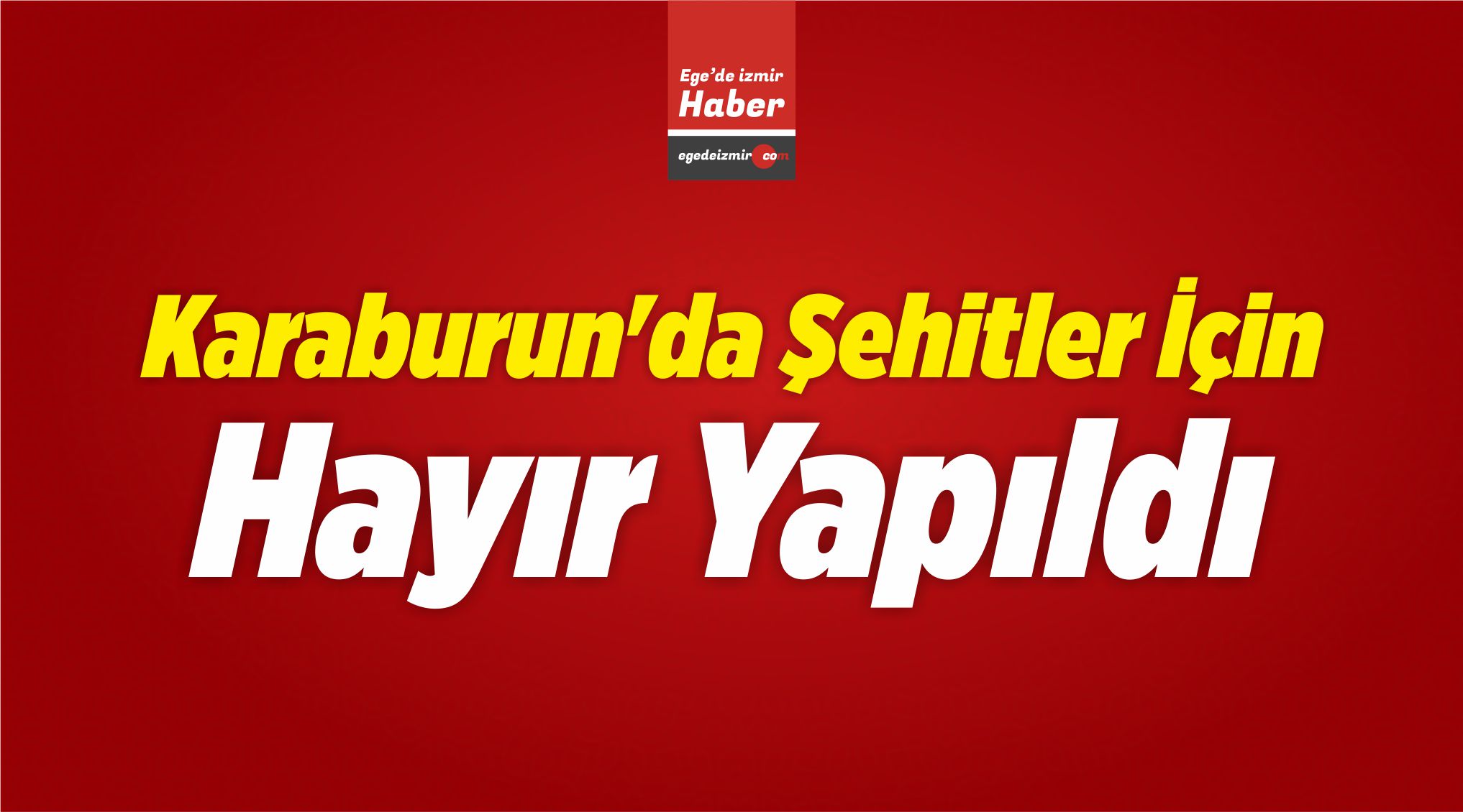 Hayır Yapıldı