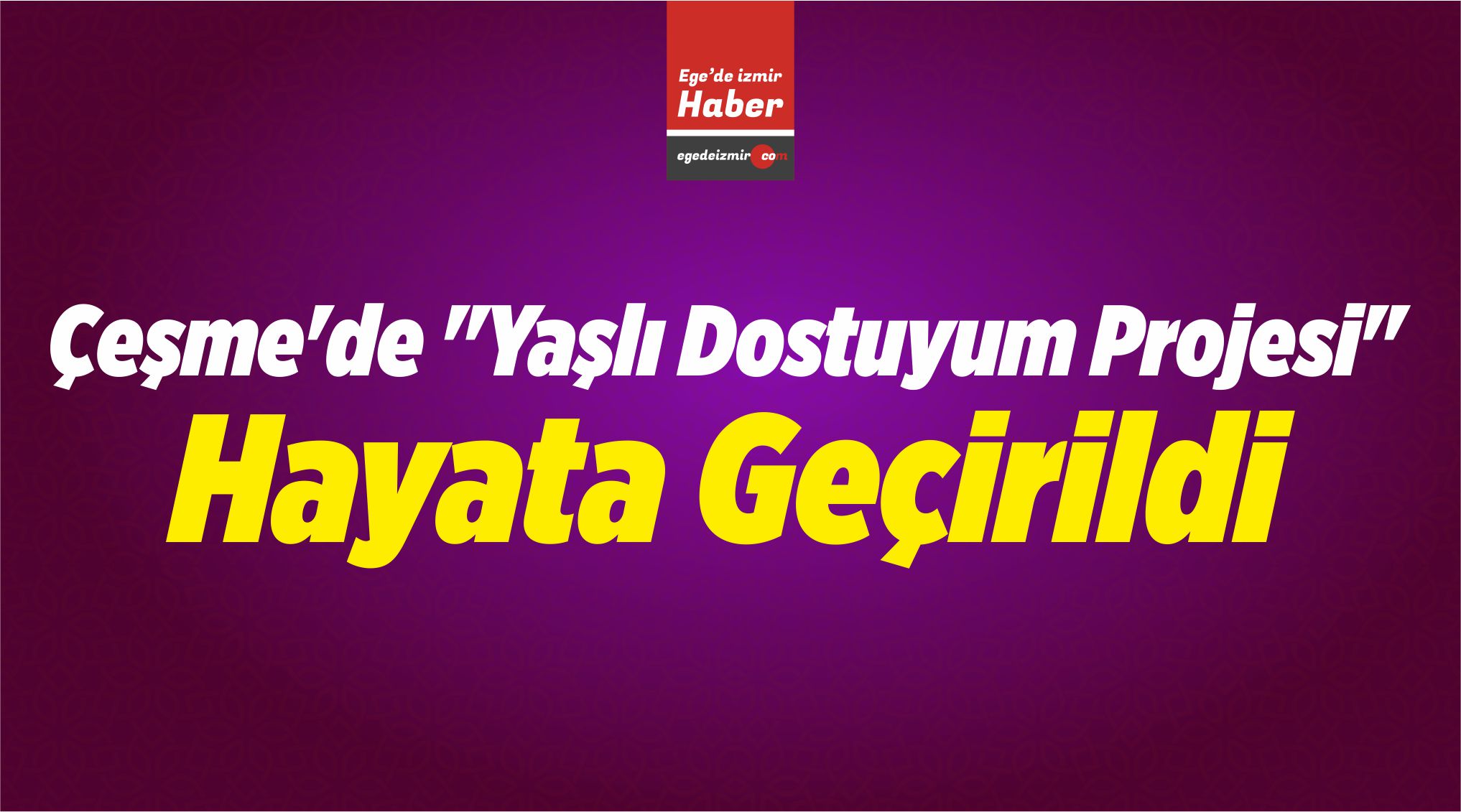 Yaşlı Dostuyum Projesi