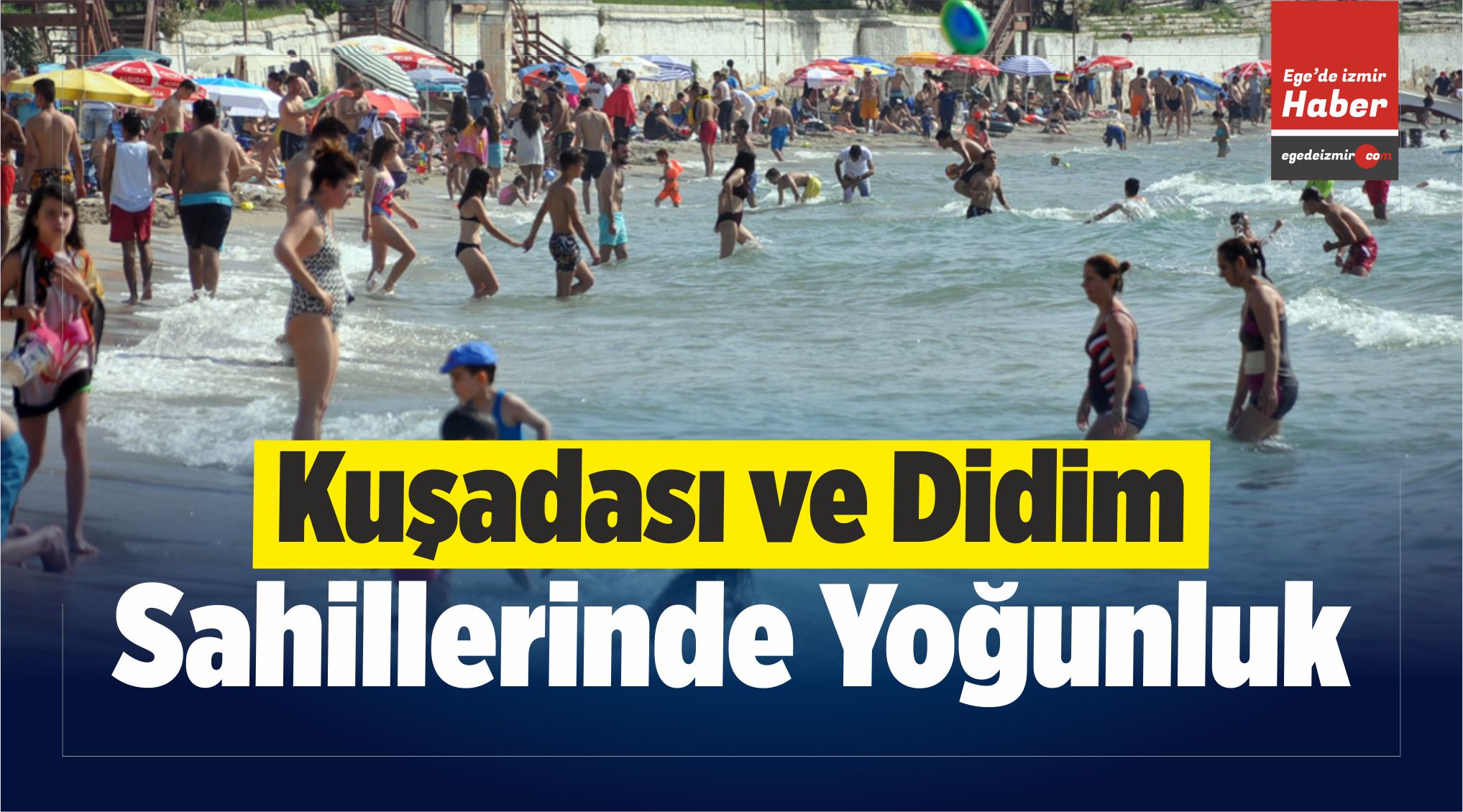 Sahillerde Yoğunluk