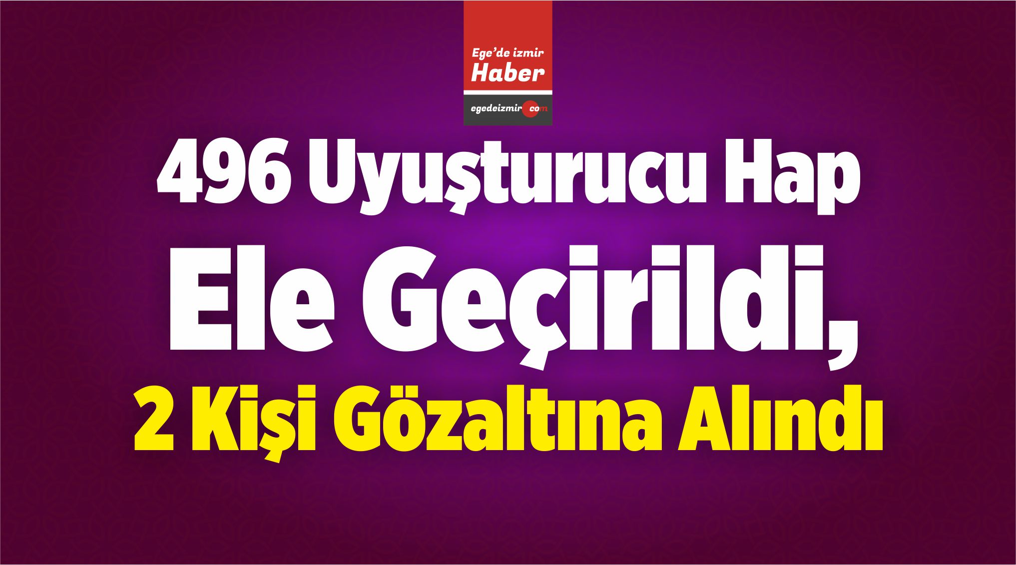 496 Uyuşturucu Hap