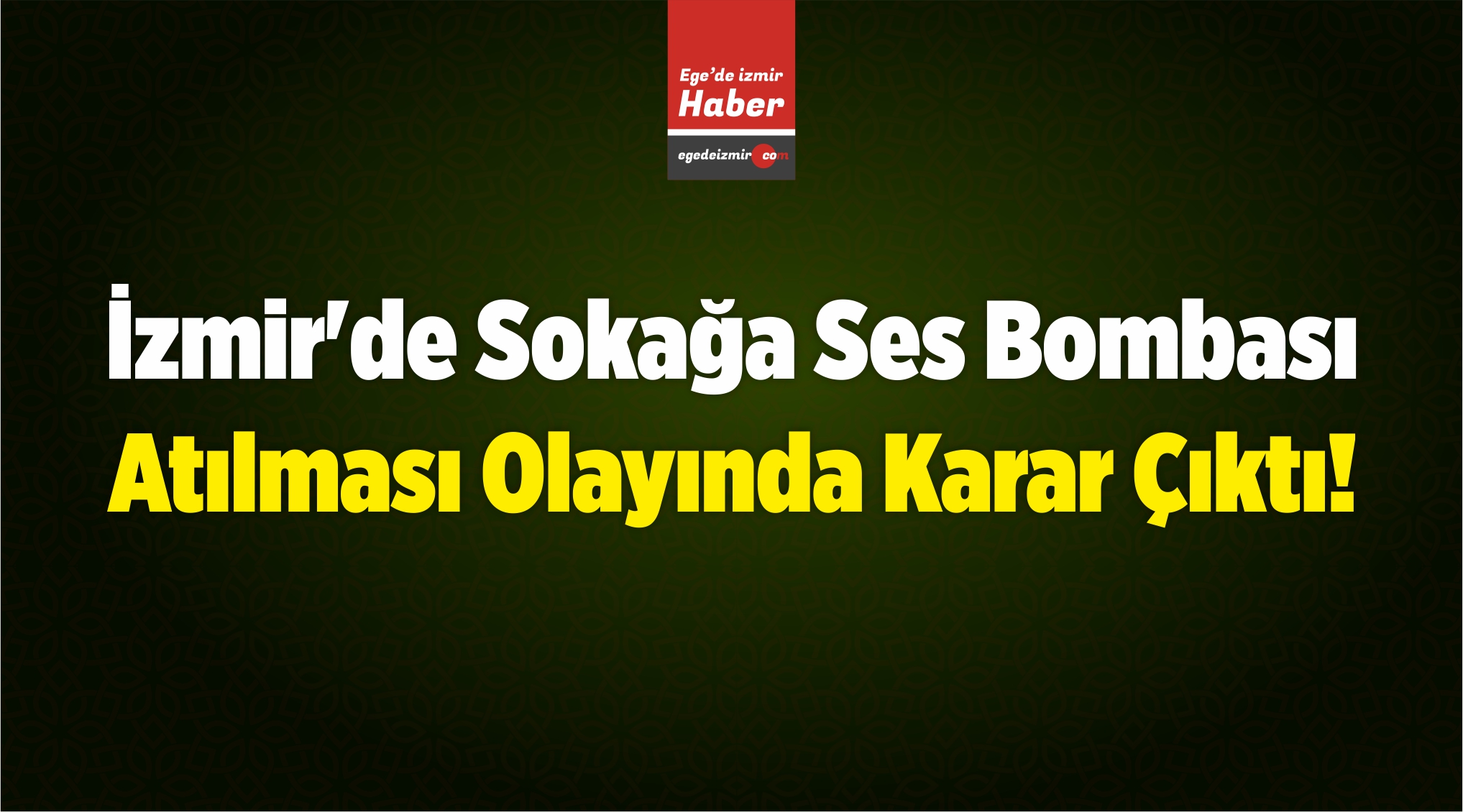 Sokağa Ses Bombası