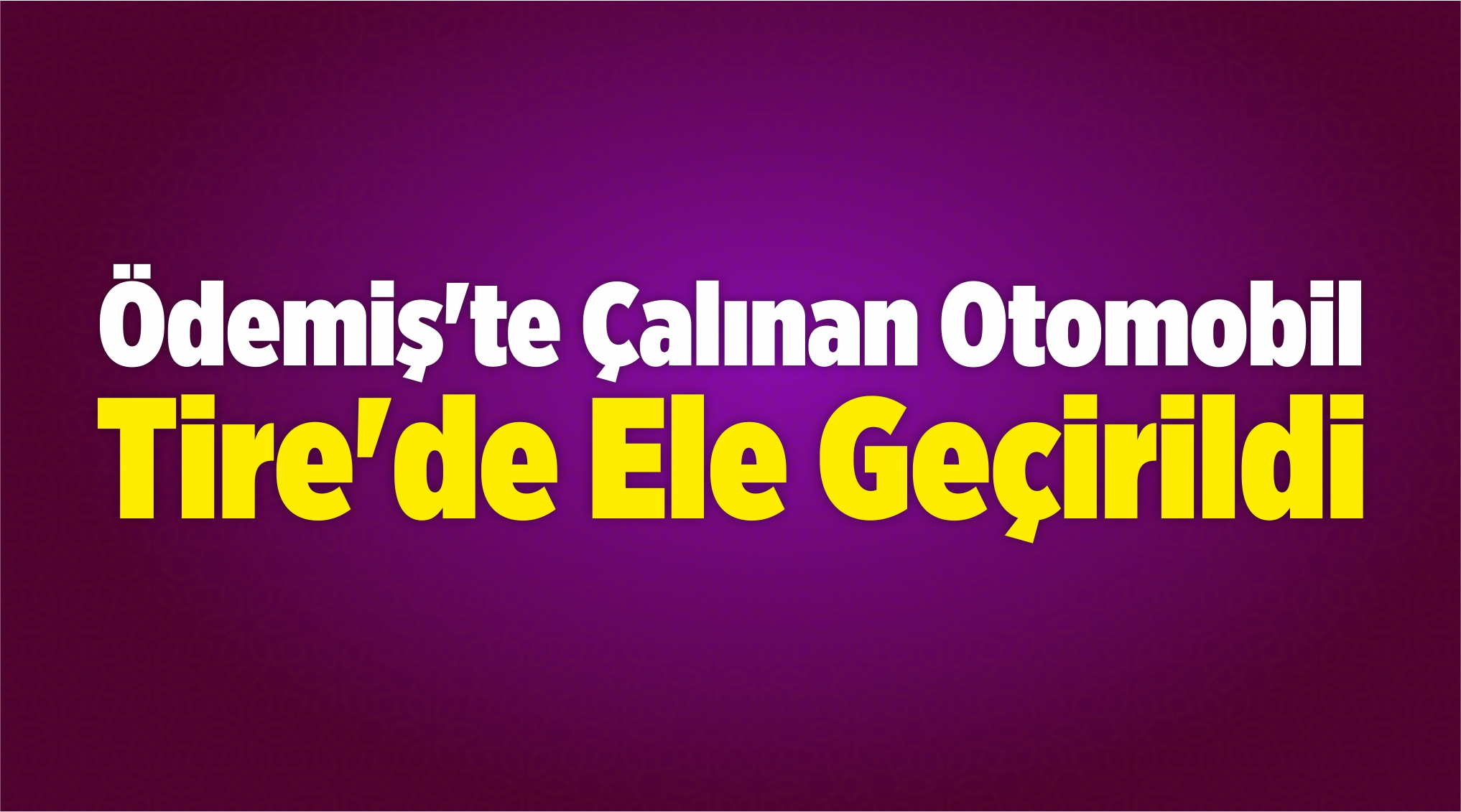 Çalınan Otomobil
