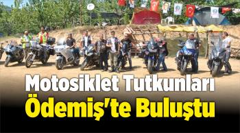 Motosiklet Tutkunları Ödemiş’te Buluştu