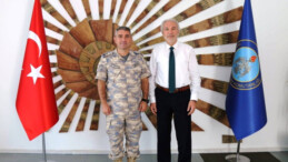 Başkan Saraçoğlu, Tuğgeneral Gündüz e Yeni Görevinde Başarılar Diledi