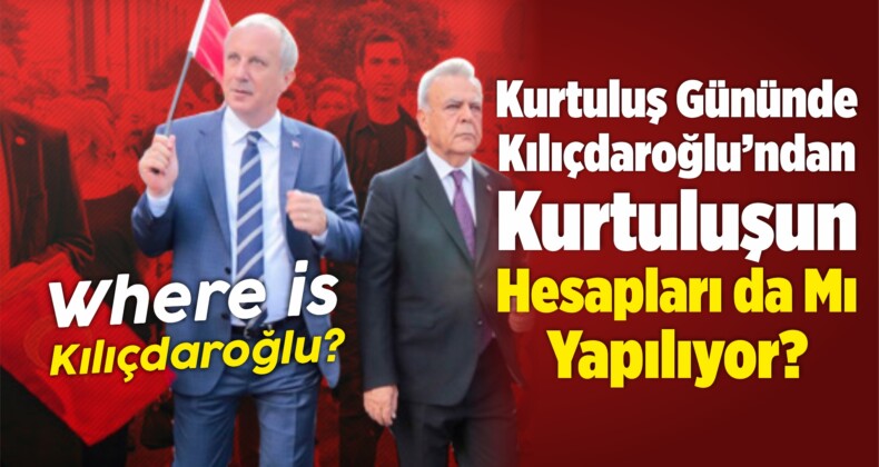 İzmir Büyükşehir Belediyesi Afişlerde Kılıçdaroğlu’nu Görmedi