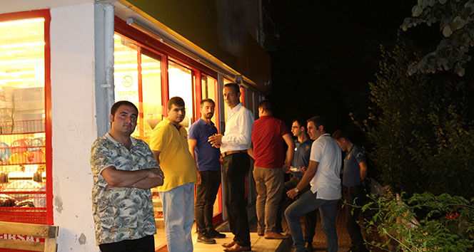 Maltepe'de market soygunu