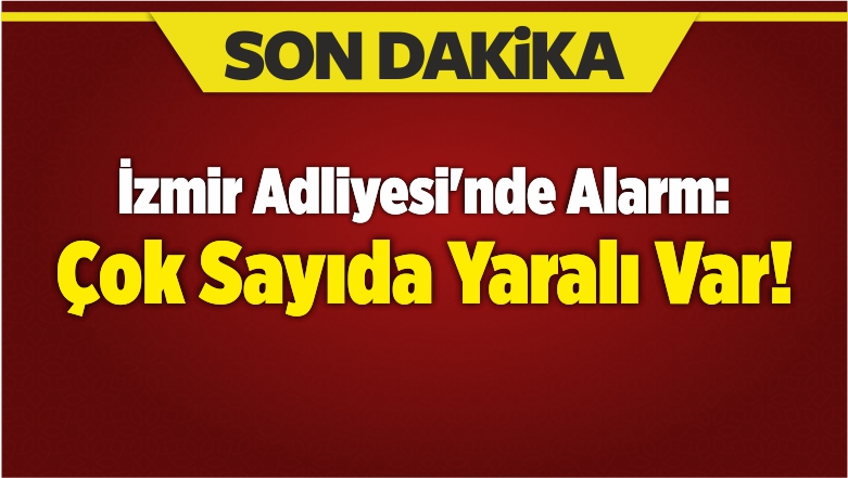 izmir Adliyesi'nde