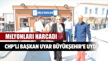 CHP’li Başkan Sibel Uyar Büyükşehir’e Uydu