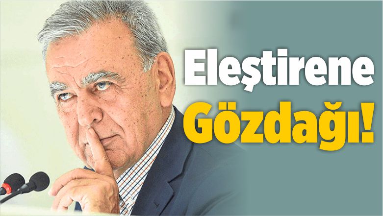 Eleştirene Gözdağı!