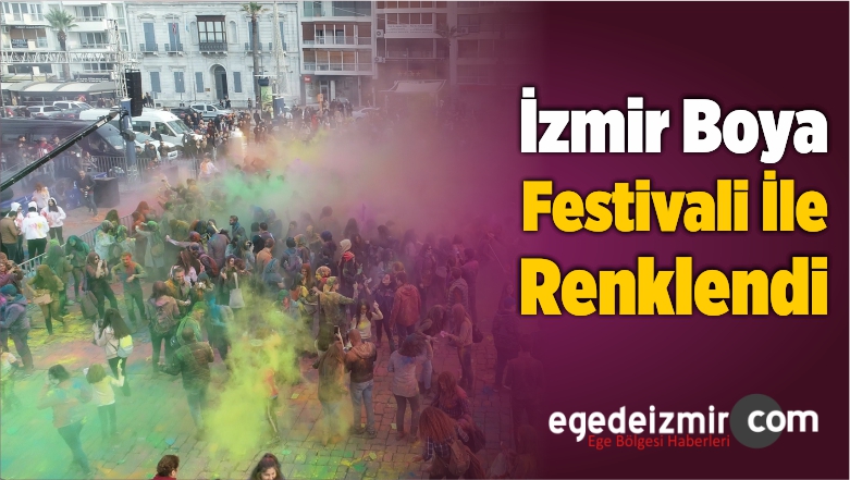 Boya Festivali Şehri Renklendirdi