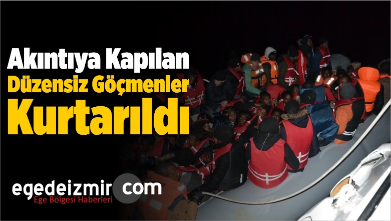 Düzensiz Göçmen Kurtarıldı