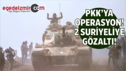 PKK Operasyonu: 2 Suriyeliye Gözaltı!