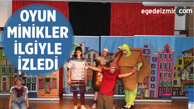 Minikler İlgiyle İzledi
