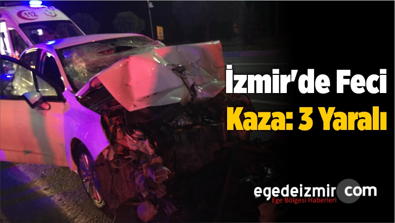 Otomobil ile Tır Çarpıştı