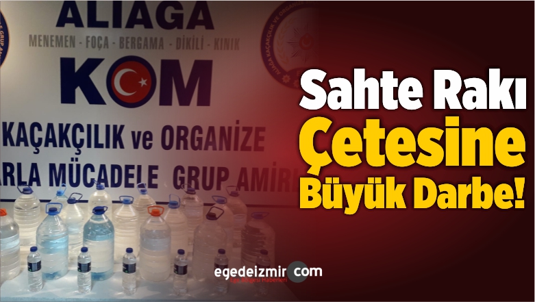 Sahte Rakı Operasyonu