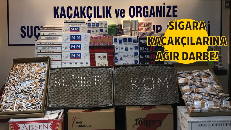 Sigara Kaçakçılarına Darbe
