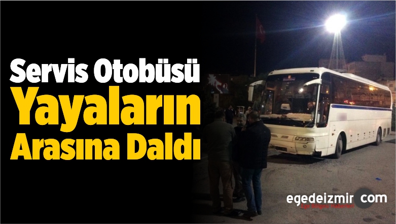 Yayaların Arasına Daldı