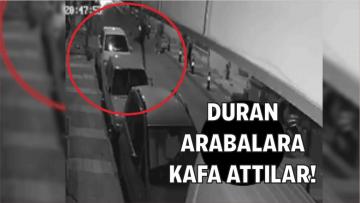 Park Halindeki Araçlara Saldırdılar