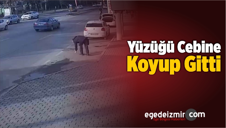 Yüzüğü Cebine Koyup Gitti