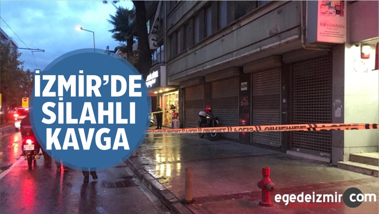 silahlı kavgada bir kişi yaralandı