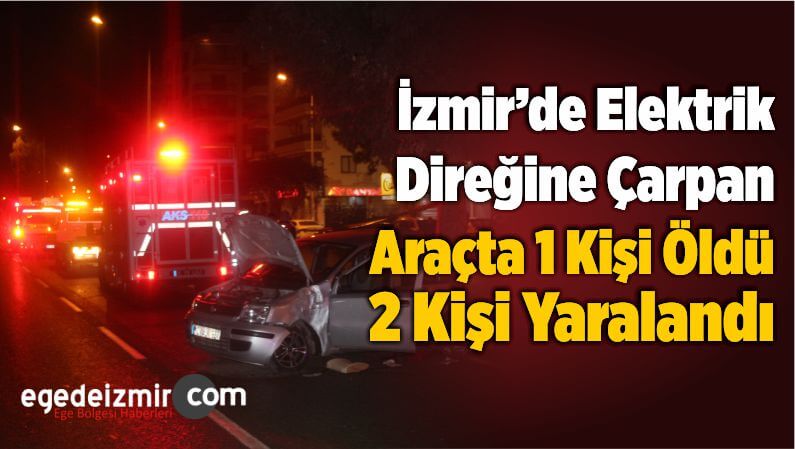 Elektrik Direğine Çarpan