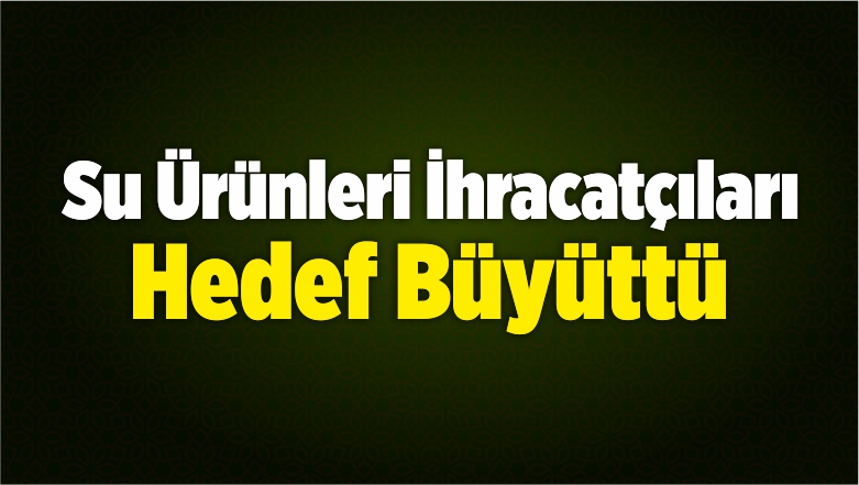 Su Ürünleri