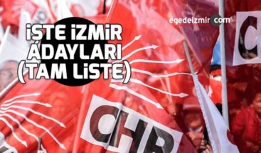 CHP İzmir İlçe Adayları Belli Oldu! İşte Tam Liste!