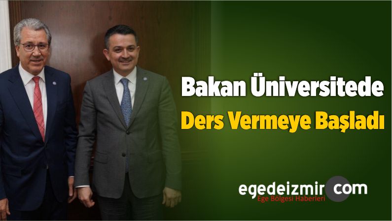 Ders Vermeye Başladı