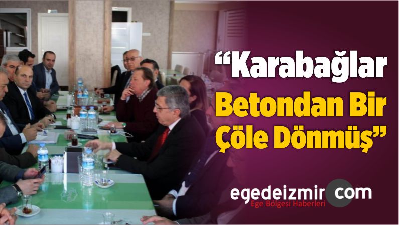 Karabağlar Betondan Bir Çöle Dönmüş