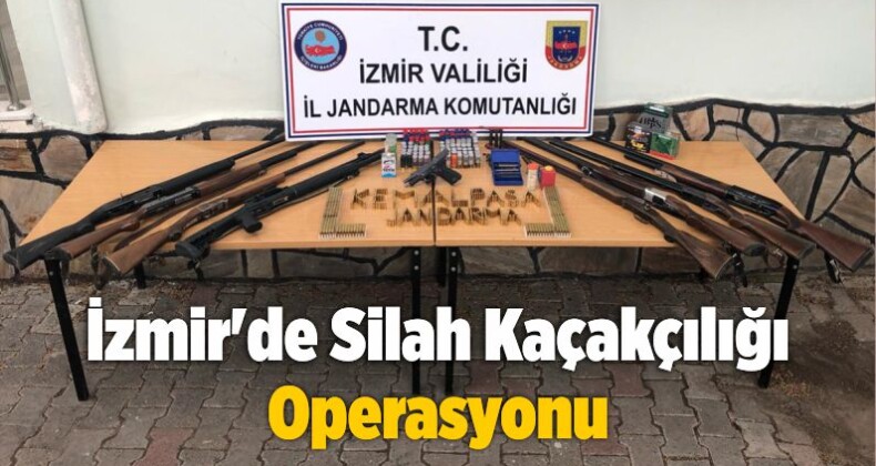 İzmir’de Silah Kaçakçılığı Operasyonu