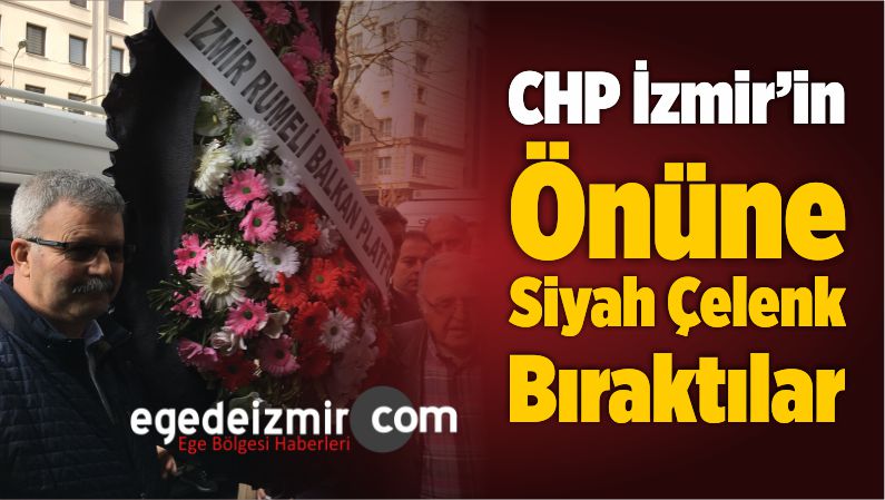 Siyah Çelenk Bıraktılar