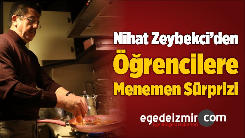 menemen yapıp gençlerle birlikte yedi