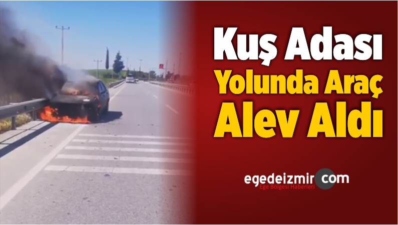 Araç Alev Aldı