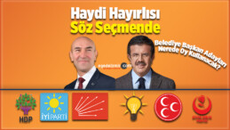 İzmir’de Siyasilerin Oy Kullanacağı Yerler Belli Oldu