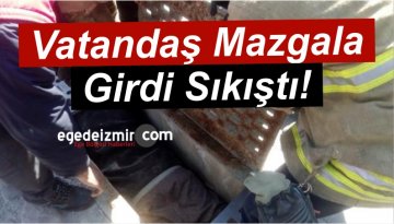 Mazgala Girdi Sıkıştı!